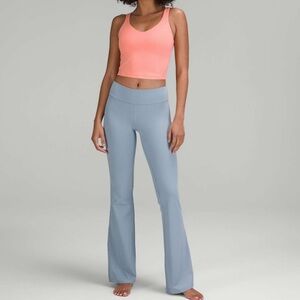 Lululemon Align Low-Rise Flared Pant 32.5” in Chambray